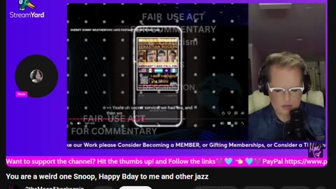 You are a weird one Snoop, Happy Bday to me and other jazz