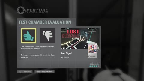 Portal 2: Custom Map - Lost Signal by Vervaia