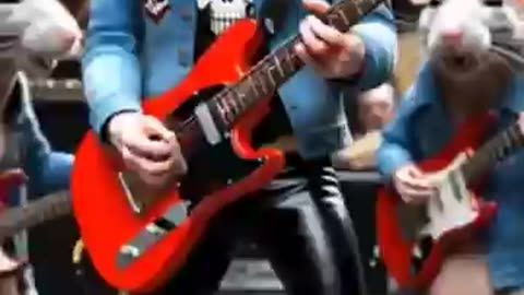 #short#viralvideo#guitar#funny#ai#mouse#punk