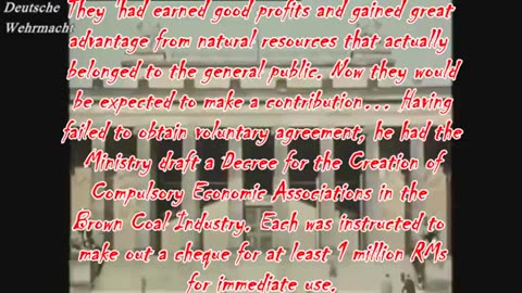 The National Socialist Economy