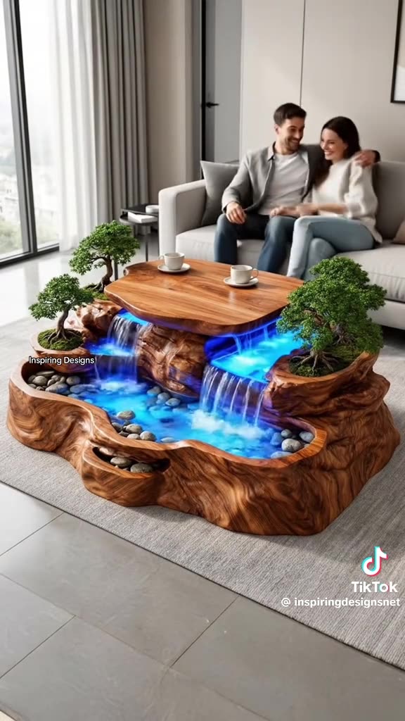 WATERFALL COFFEE TABLE