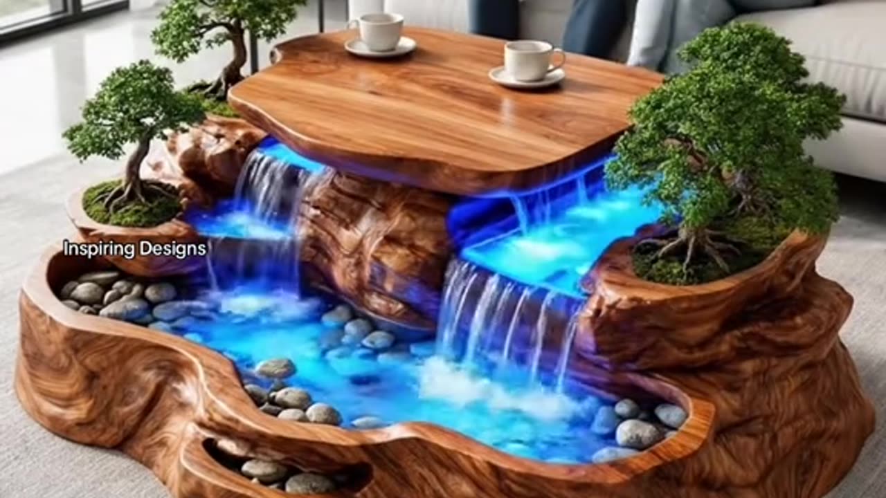 WATERFALL COFFEE TABLE