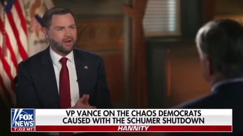 VP Vance Sits Down With Sean Hannity After Government Shutdown Ends [Part 1]