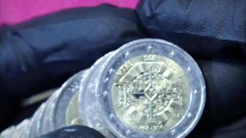 2 Rare Euro Coin: Finds of the Day #rarecoins #2eurocoin #eurocoinhunt