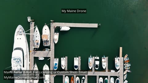 Maine B-Roll (No Sound): Boating on the Harraseeket River, Freeport, Maine Video 1