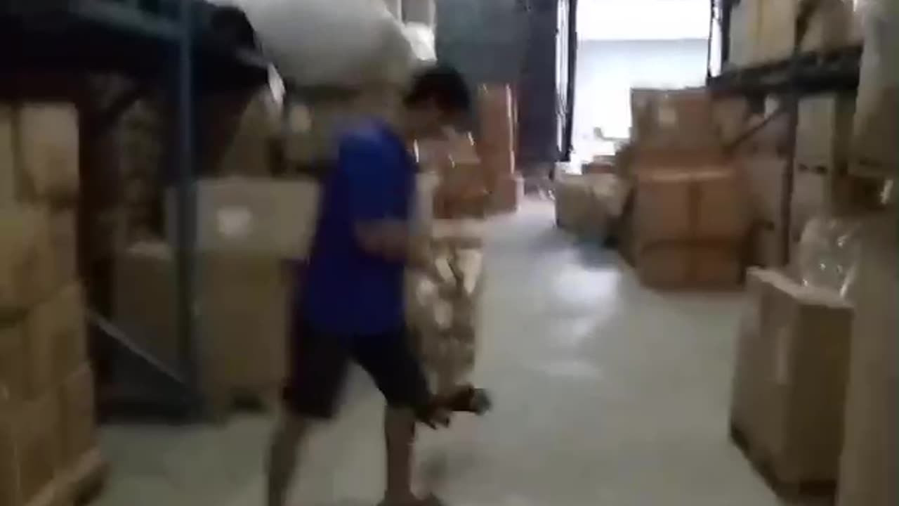 Warehouse Cleaning Part 1 – The Chaos Begins 😅