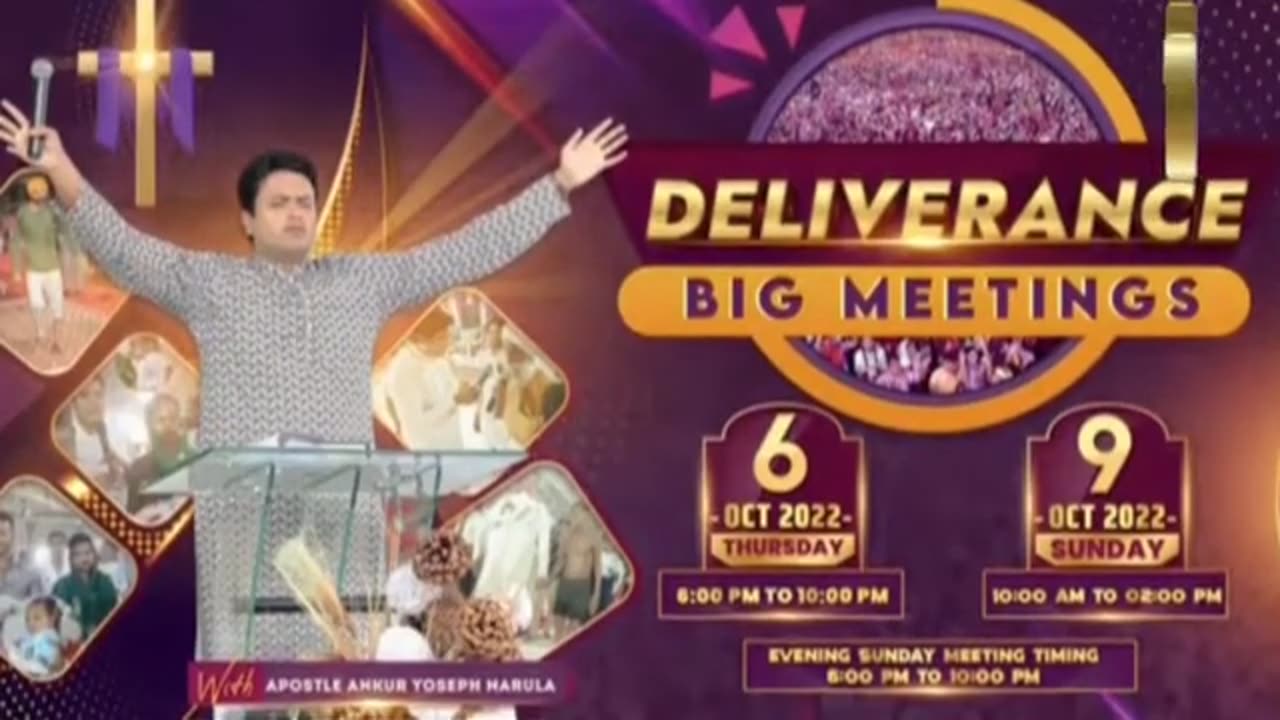 खाम्ब्रा चर्च में पिछले कल अपोस्टल जी ने किया ये बड़ा ऐलान _ Apostle ankur narula teaching