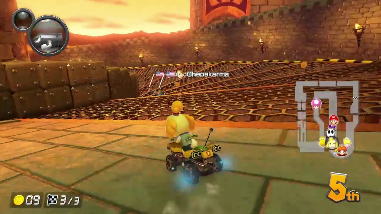 Mario Kart 8 Deluxe, Playing Against Others Online (Part 7) Hit 1st Place At Least Once