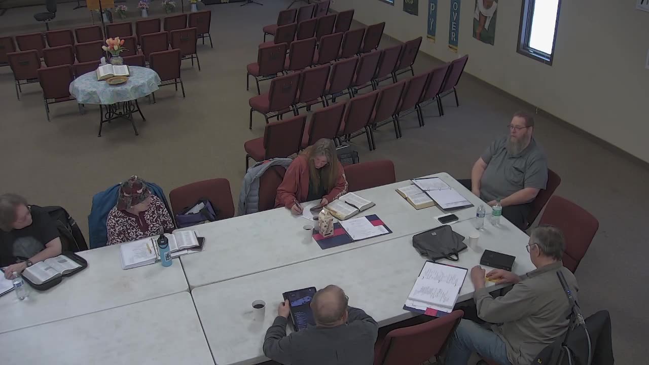 Wednesday Evening Bible Study at Moose Creek Baptist Church 4/2/2025