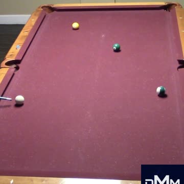 SIDE POCKET BANK SHOT!