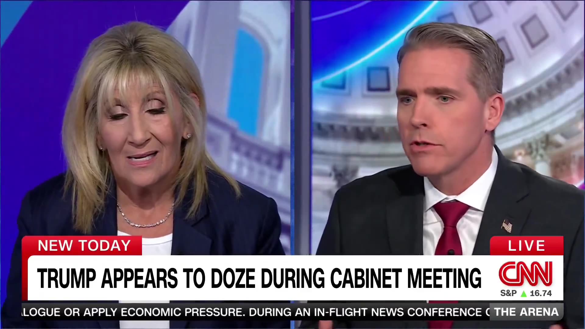 Scott Jennings schools liberal over questioning Trumps health