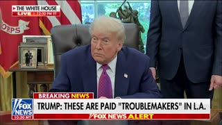 Trump Reveals What Would Cause Him To Invoke Insurrection Act To Put Down LA Riots
