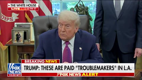Trump Reveals What Would Cause Him To Invoke Insurrection Act To Put Down LA Riots