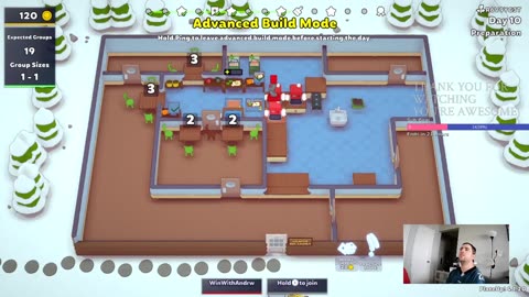Win With Andrew - PlateUp! - with Tina