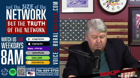 Voice of Rural America - REPLAY - July 21, 2025