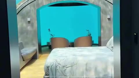 The world’s most expensive underwater hotel room.