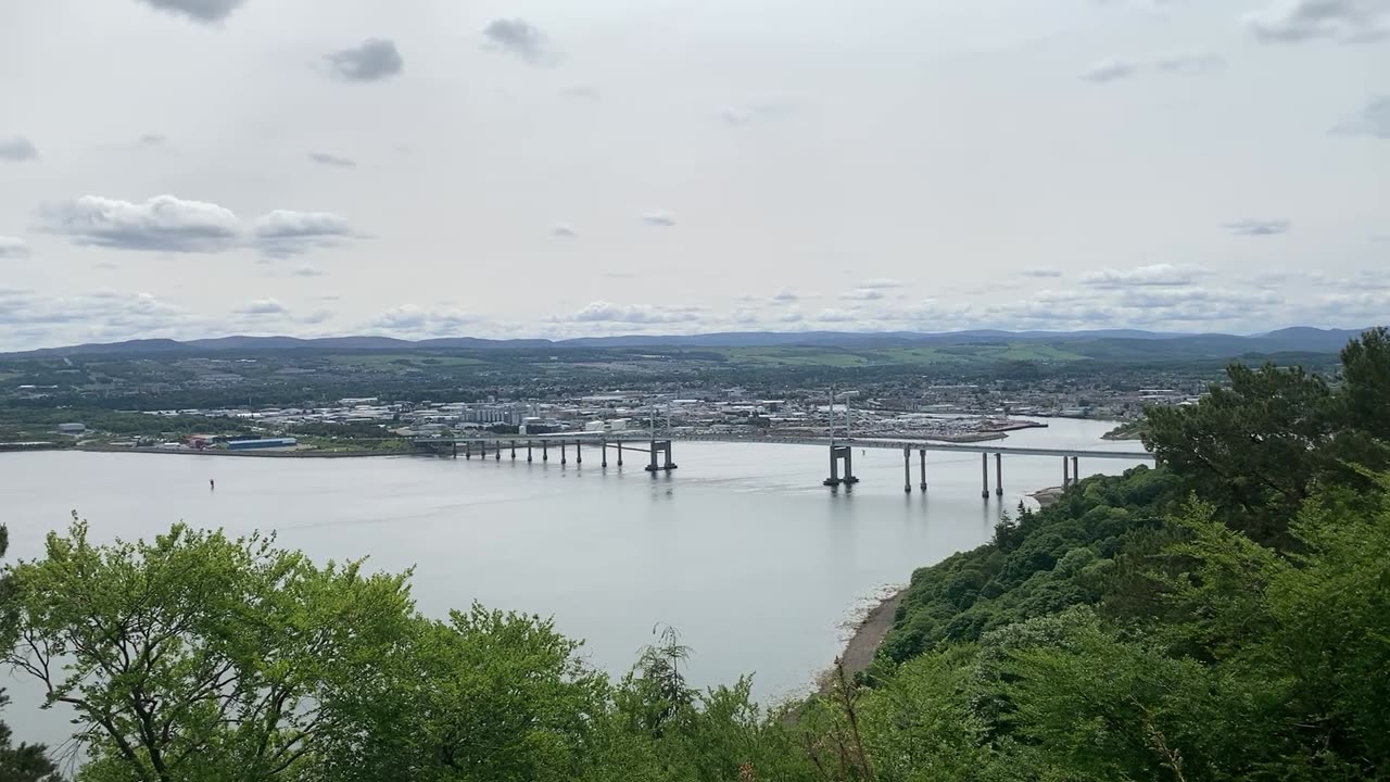 On a walk through Ord Hill Wood to the Kessock Bridge Viewpoint