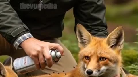 On-Call Doctor Saves Fox From Deadly Arrow !
