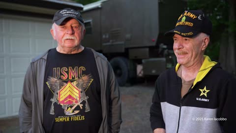 Two Vietnam-era Veterans on Memorial Day 2025