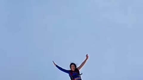 Real Action just dropped from the sky! #RealAction #Skydiving #ExtremeAdventure