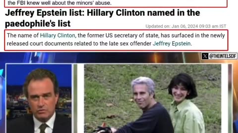 CLINTONS NAMED IN UNSEALED FILES & TRAVELED TO MULTIPLE EPSTEIN LOCATIONS WHILE IN OFFICE