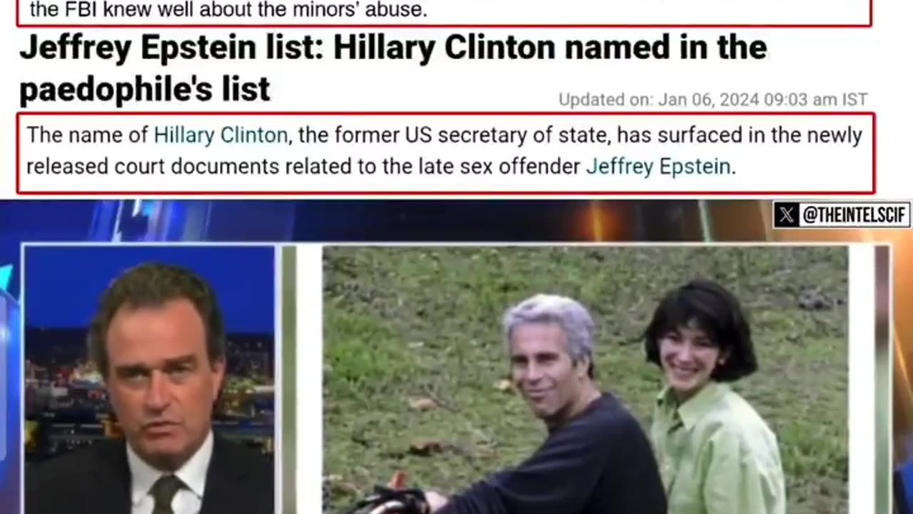 CLINTONS NAMED IN UNSEALED FILES & TRAVELED TO MULTIPLE EPSTEIN LOCATIONS WHILE IN OFFICE