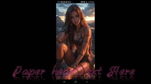 Paper heart