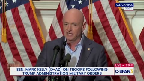 Mark Kelly Goes on Insane Rant, Claims Trump Threatened to Kill Him