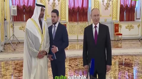 Mohamed bin Zayed Al Nahyan, EAU, em Moscovo