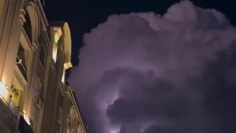 🌩️🛸🌩️🛸🌩️🛸UFO mania - Strangest Clouds observed in Islamabad #CLOUD #UFO #LIGHTNING