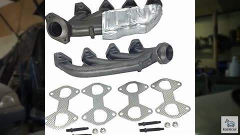 Left+Right Exhaust Manifold Kit For 2005-2009 Ford Expedition F-250 Super Duty