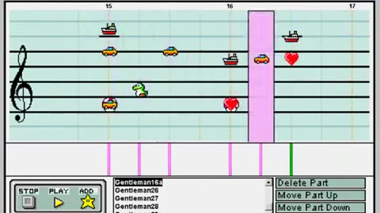PSY Gentleman Mario Paint Composer [Jx3sMFqj3Y0]