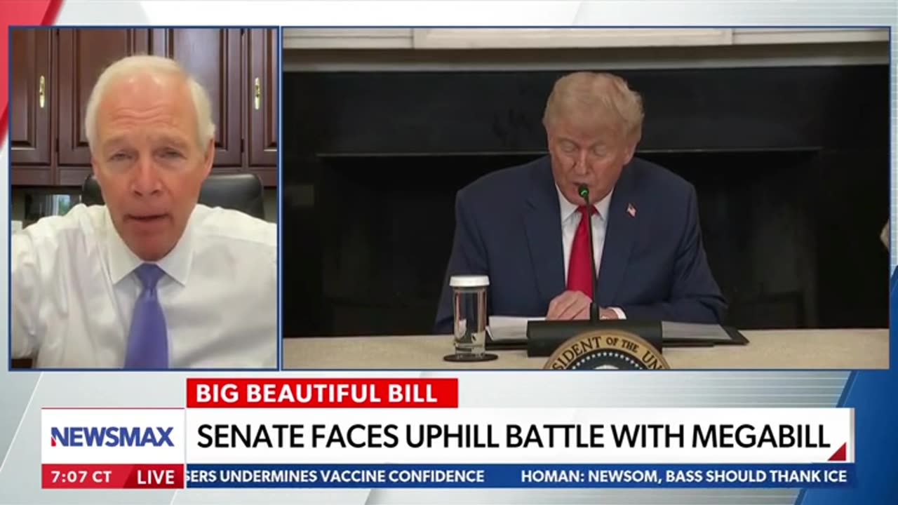 Senator Ron Johnson on Wake Up America 6.10.25