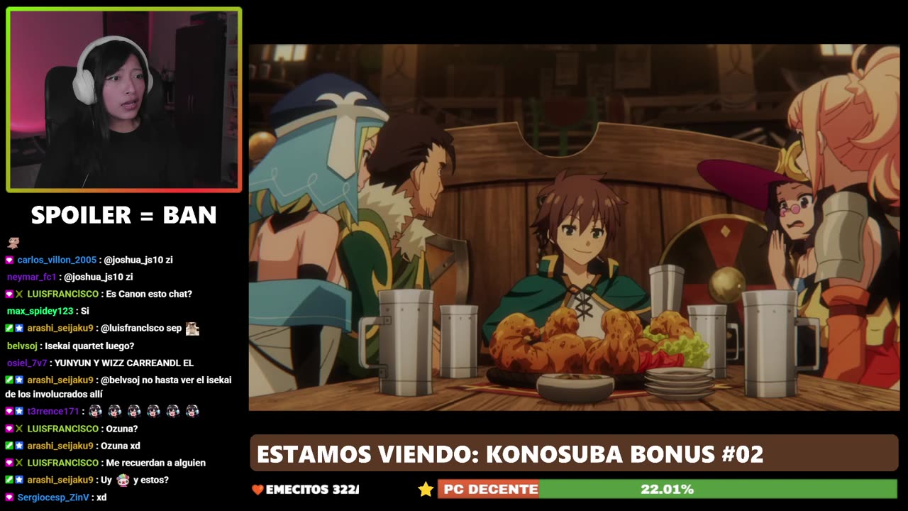 Konosuba - S3 cap. 12-13 Reacción