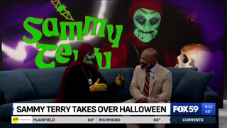 October 31, 2025 - Sammy Terry Haunts Indy's Fox 59 Morning News