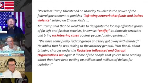 Mike. 9.18.25, Marxist Funding Qrackdown, Special Op in Full Swing!