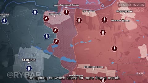 🇷🇺 🏹 🎣 Rybar’s Analysis: Assault on Serebryanka and Battles near Vyemka
