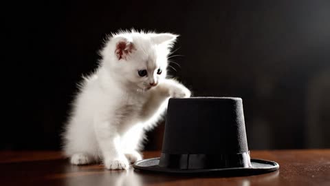 Magic Kitten Pulls a Dove Out of a Hat – AI Video You Have to See!