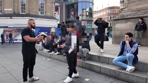 Teen Gang Chanted "ALLAHU AKBAR!" over The Street Preacher But...!