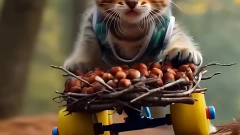 AI meow meow meow #ai #aicat #animated #kitten
