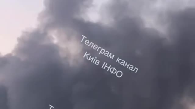 🔥🏙️ Ukraine Russia War | Kyiv Impact Site Engulfed in Flames | RCF