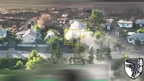 Intense Footage of Ukrainian Tanks Clearing the Village of Veseloe
