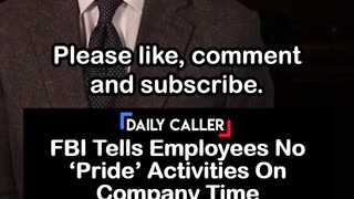 FBI Tells Employees No ‘Pride’ Activities On Company Time