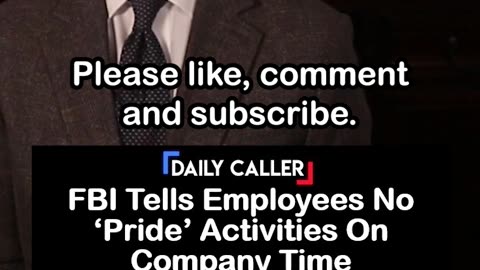 FBI Tells Employees No ‘Pride’ Activities On Company Time