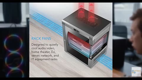 AC Infinity Rack ROOF Fan KIT, Quiet Dual-Fans with Speed Controller, for Coolin