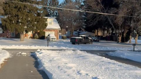 Driveway Ice Disk Smash