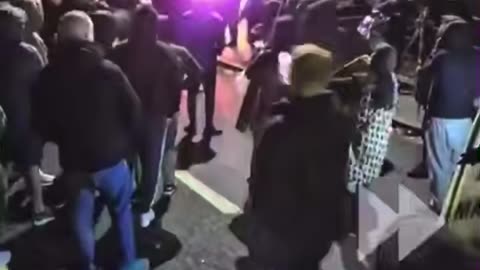 Police and protesters clash outside Dublin hotel housing asylum seekers following the rape of a 10-year-old Irish girl.