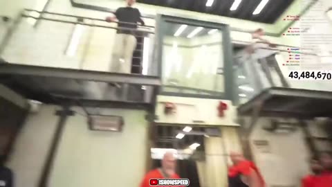 MrBeast sent iShowSpeed ​​​​to prison.