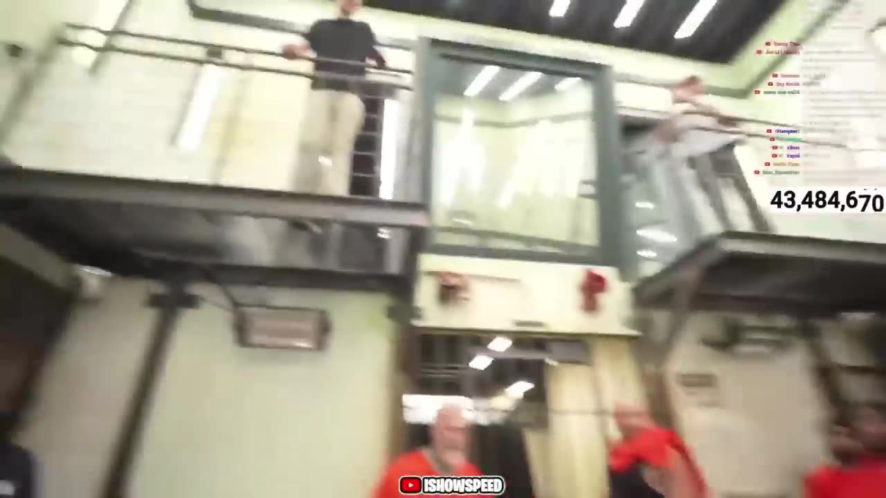 MrBeast sent iShowSpeed to prison.