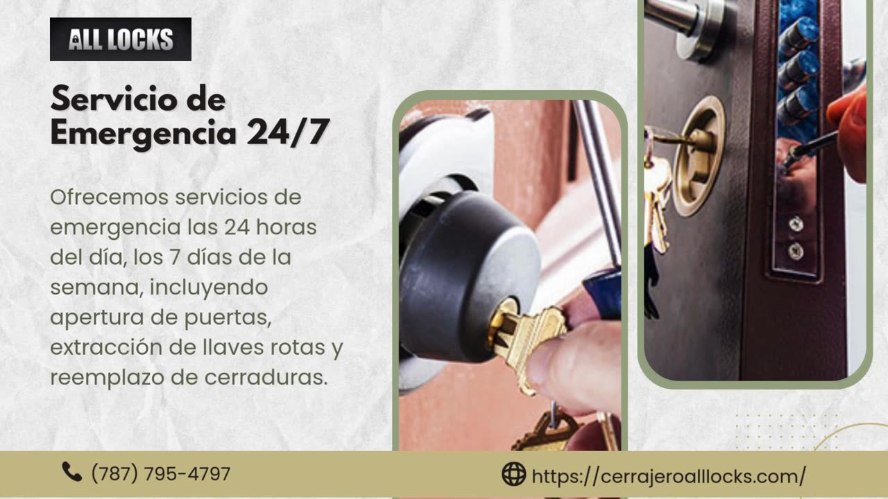 Cerrajero All Locks - Servicios de Cerrajería Profesional